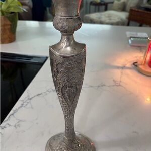 Elegant Silver Candlestick